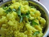 Kanda batata Poha/ Flattened rice