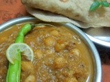 Pumpkin channa curry