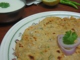 Radish/Mooli parathas