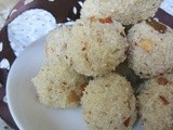 Rawa ladoo - Sweetened semolina balls