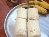 Steam rice cakes - Puttu with home made flour