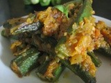 Stuffed Ladyfingers/Bhindis