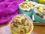 Whole wheat banana muffins