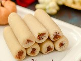 Almond Dry Fruit Roll Recipe | Badam Khajur Roll Recipe | Badam Dates Roll | Almond Roll - Indian Sweets Recipe