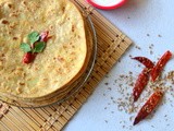 Aloo Paratha / Spicy Mashed Potato Stuffed Paratha