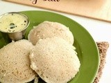 Barley idli recipe | brown rice barley idli | how to make idli batter with barley