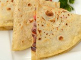 Bean Quesadillas Recipe | Easy Kidney Bean Quesadilla Using Homemade Tortillas