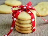 Biscuit Sablé / Eggless French Shortbread Biscuits