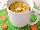 Carrot Mug Cake / Microwave Carrot Cake ~ Eggless