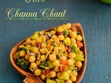 Channa Chaat | Aloo Channa Chaat Recipe | Chickpeas Chaat Recipe