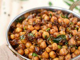 Channa Pepper Masala Recipe | Pepper Channa Recipe | Chickpeas Pepper Masala