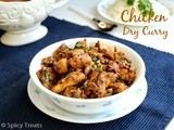 Chicken Dry Curry Recipe / Spicy Chicken Dry Curry