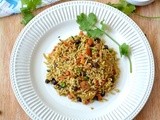 Chickpeas Methi Masala BrownRice / Kala Channa Methi Brown Rice