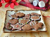 Chocolate Cookies / Chocolate Cut out Cookies / Christmas Cut out Cookies