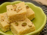 Coconut Besan Burfi Recipe | Besan Burfi With Coconut | Besan Burfi Diwali Sweet Recipe