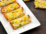 Corn Cheese Toast Recipe | Simple Sweet Corn Cheese Toast