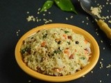 Cracked Wheat Upma / Cracked Wheat Recipes