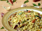 Curry Leaves Rice Recipe | Karuvepilai Sadham Recipe | Curry Leaves Podi Sadam