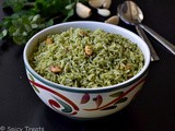 Drumstick Leaves Chutney Rice / Murungai Keerai Sadham