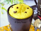 Eggless Mango Mug Cake
