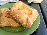 Flaounes / Eggless Flaounes(Cypriot Savoury Easter Cheese Pies)