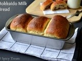 Hokkaido Milk Bread With Tangzhong ~ Eggless  Version