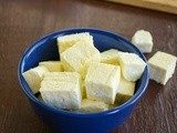 Homemade Paneer / How To Make Paneer (Cottage Cheese)
