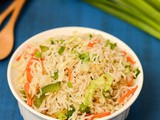 Indo-Chinese Veg Fried Rice Recipe | Vegetable Fried Rice Recipe | Restaurant Style Veg Fried Rice(Indo-Chinese Style)