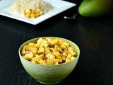 Instant Mango Pickle / Quick Mango Pickle / Raw Mango Pickle