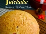 Julekake Recipe(Norwegian Cardamom Scented Christmas Bread) | Eggless Julekake Recipe | Norwegian Christmas Bread