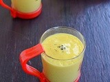 Mango Lassi / Mango Lassi(With Cardamom) / Mango Yogurt Drink
