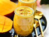 Mango Sago Payasam Recipe | Mango Sabundana Kheer Recipe | Sago Kheer With Mango | Mampa
