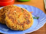 Millet Patties / Millet Rajma Patties / Millet Bean Patties