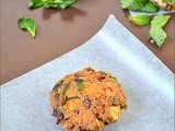 Minty Chickpeas Vada / Mint Chickpeas Vadai