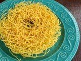 Omapodi Recipe | Moongdal Omapodi | Pasiparuppu Omapodi