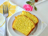 Orange Loaf Cake / Low Calorie Orange Loaf Cake With Olive Oil