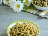 Pachai Payir Vella Sundal / Vella Sundal / Whole Moong Sweet Sundal - Navarathri Recipes