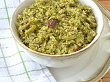 Palak Khichdi / Spinach Khichdi