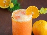 Papaya Orange Cooler / Papaya Orange Juice