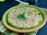 Peas Paratha / Peas Stuffed Paratha