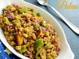 Quinoa Pulao Recipe | Quinoa Capsicum Pulao | Quinoa Pilaf Recipe