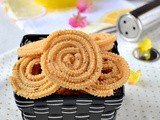 Rice Murukku / Mullu Murukku ~ Easy Diwali Snack