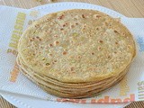 Sprouted Peas Paratha / Peas Paratha / Stuffed Peas Paratha