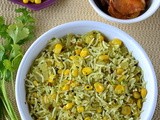 Sweet Corn Cilantro Rice