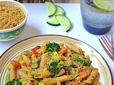 Vegetable Whole Grain Pasta / Vegetable Penne Pasta