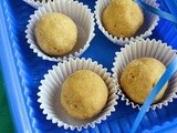 Wheat Flour Laddu / Atta Laddu - Easy & Quick Diwali Sweet Recipe