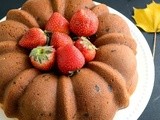 Whipping Cream Pound Cake ~ My Guest Post for Rendez Vous With a Foodie, Priya's Versatile Recipes