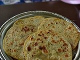 Whole Wheat Puran Poli / Poli with Black eye Beans  ~ Healthy Choice