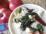 Apple Pachadi Recipe