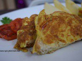 Bread omelette recipe| How to make bread omelette